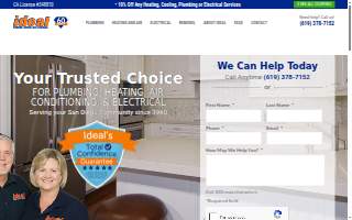 Ideal Plumbing Heating Air Electrical
