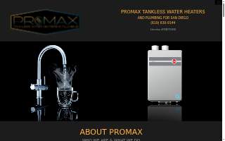 ProMax Tankless Water Heaters and Plumbing