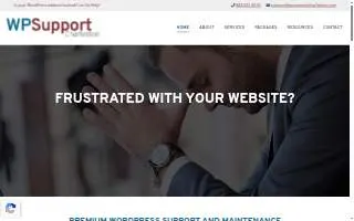 WP Support Charleston website