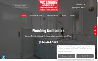 Fritz Baumann & Sons, Inc. website