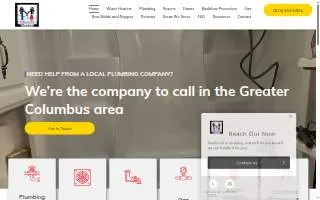 Mr. and Mrs. Plumbing Services, LLC website