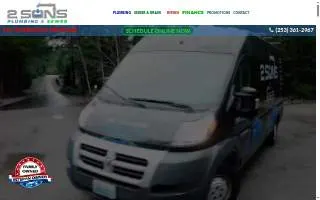 2 Sons Plumbing, Sewer, Septic, Electric, Heating & Air website