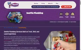 Trusted Plumbing & Heating LLC - Seattle website