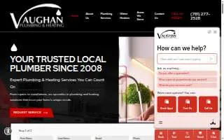 Vaughan Plumbing & Heating website