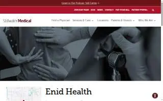 Enid Health Stillwater Medical website