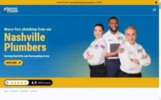 Benjamin Franklin Plumbing of Nashville website