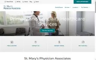 St. Mary's Pediatrics of Enid website