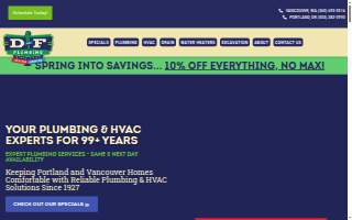 D&F Plumbing, Heating and Cooling