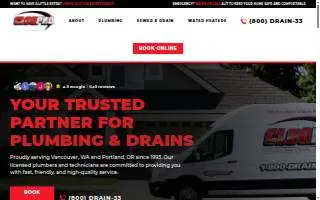 Clog Pro Plumbing & Drain of Portland website