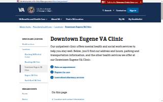 Downtown Eugene VA Clinic