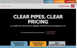 Brainer Plumbing website