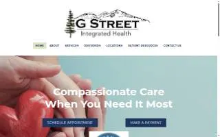 G Street Integrated Health website