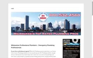 Tuffy's Sewer and Drain of Milwaukee website