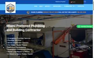 Just 1 Plumbing website