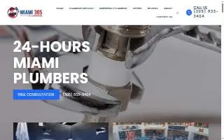 Miami 305 Plumbing website