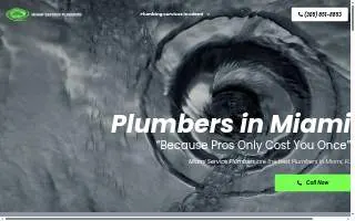MIAMI SERVICE PLUMBERS | Emergency Plumbers in Miami website