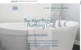 The Alert Pioneer Plumbing Company LLC of Cleveland website