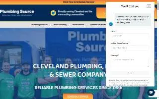 The Plumbing Source of Cleveland website