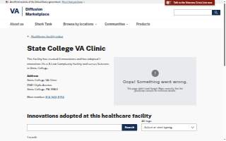 S5ate college VA outpatient center