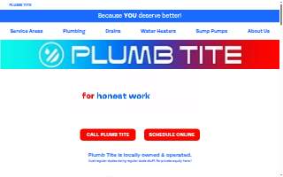 Plumb Tite Plumbing & Drains