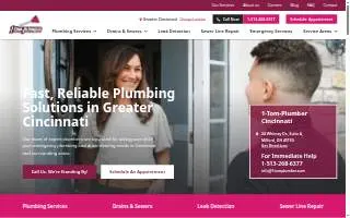 1-Tom-Plumber of Cincinnati website