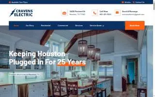 Cravens Electric website