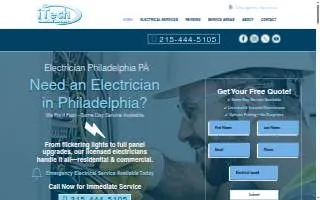 iTech Electric website