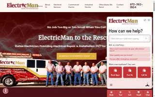 ElectricMan website