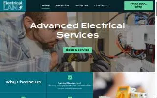 Electrical Land of San Jose website