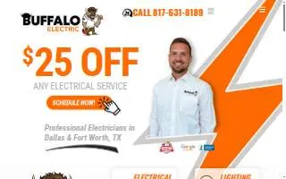 Buffalo Electric of Fort Worth website