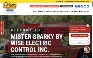 Mister Sparky of Charlotte website
