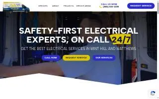 GB Electrical Services LLC of Charlotte website