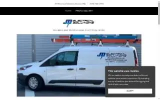 JM Electrical Solutions website