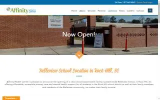 Affinity Health Center - Belleview website