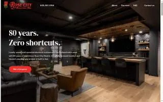 Rose City Electric Co website