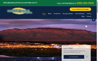 McDonald Electric of Albuquerque website