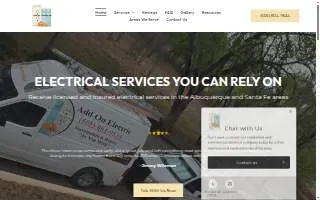 Add-On Electric of Albuquerque website