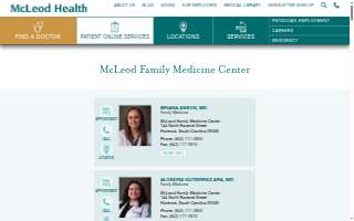 McLeod Family Medicine Center