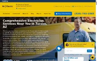 Mr. Electric of Tucson website
