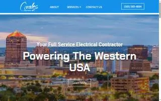 Corrales Electric Inc of Albuquerque website