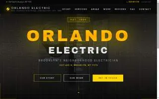 Orlando Electric website