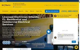 Mr. Electric of Orlando website