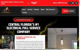 All Around Electric website