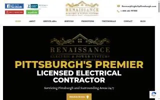 Renaissance Electric & Power Systems of Pittsburgh website