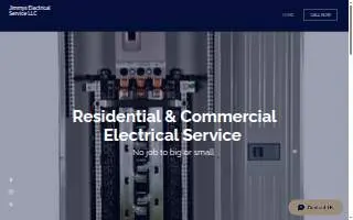 Jimmy's Electrical Service website