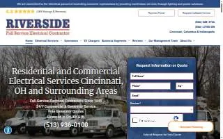Riverside Electric Inc. website