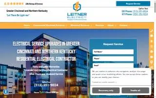 Leitner Electric Co of Cincinnati website