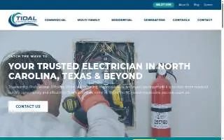 Tidal Electrical Services, Inc. website