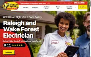 Mister Sparky of Raleigh and Wake Forest website
