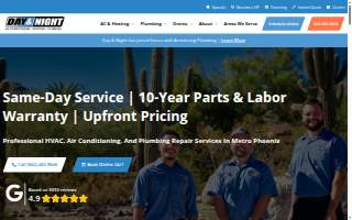 Day & Night Air Conditioning, Heating, & Plumbing